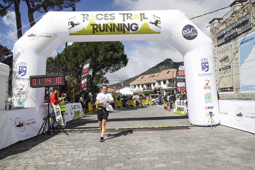 Races Trail Runing Hoyo de Manzanares 2016-2