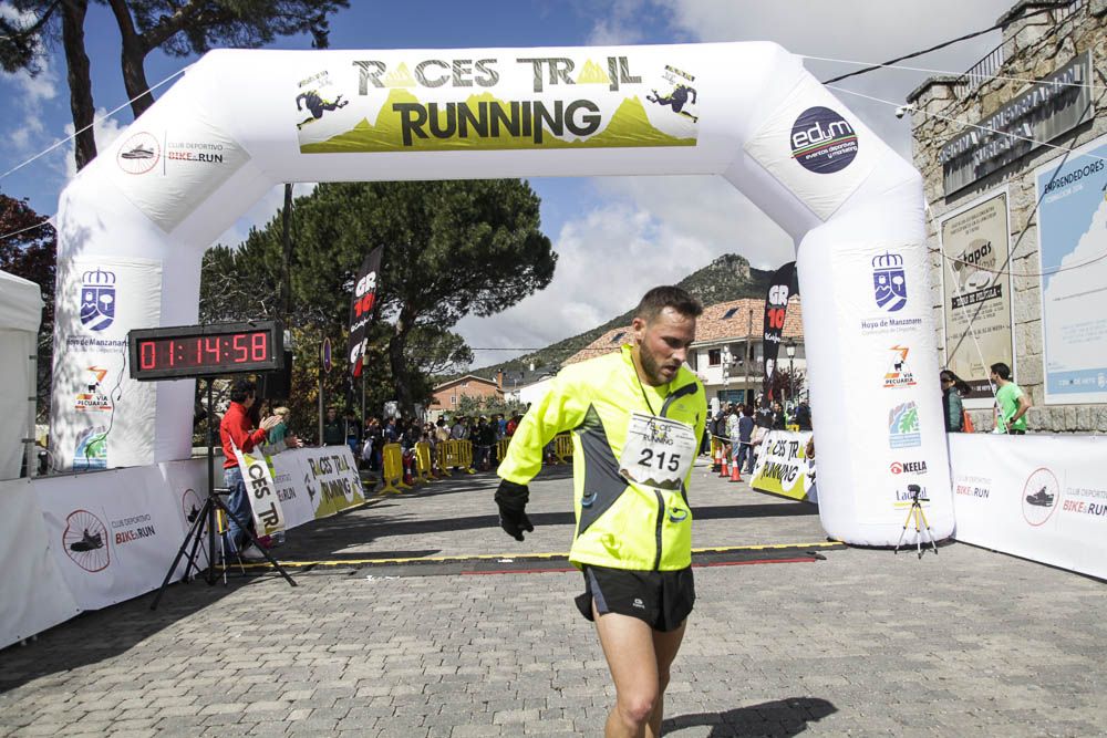 Races Trail Runing Hoyo de Manzanares 2016-2
