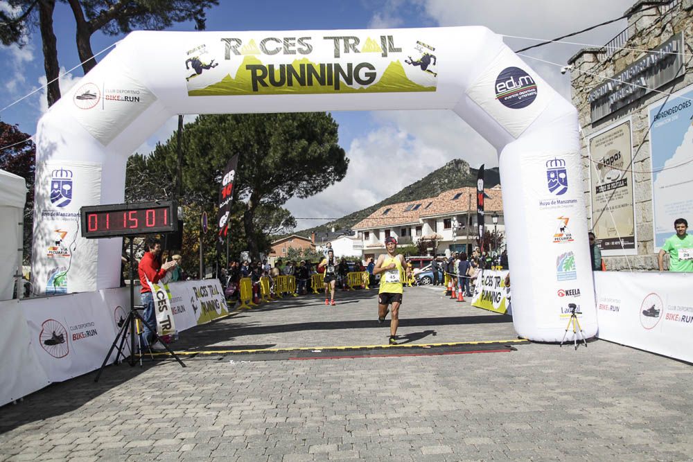 Races Trail Runing Hoyo de Manzanares 2016-2