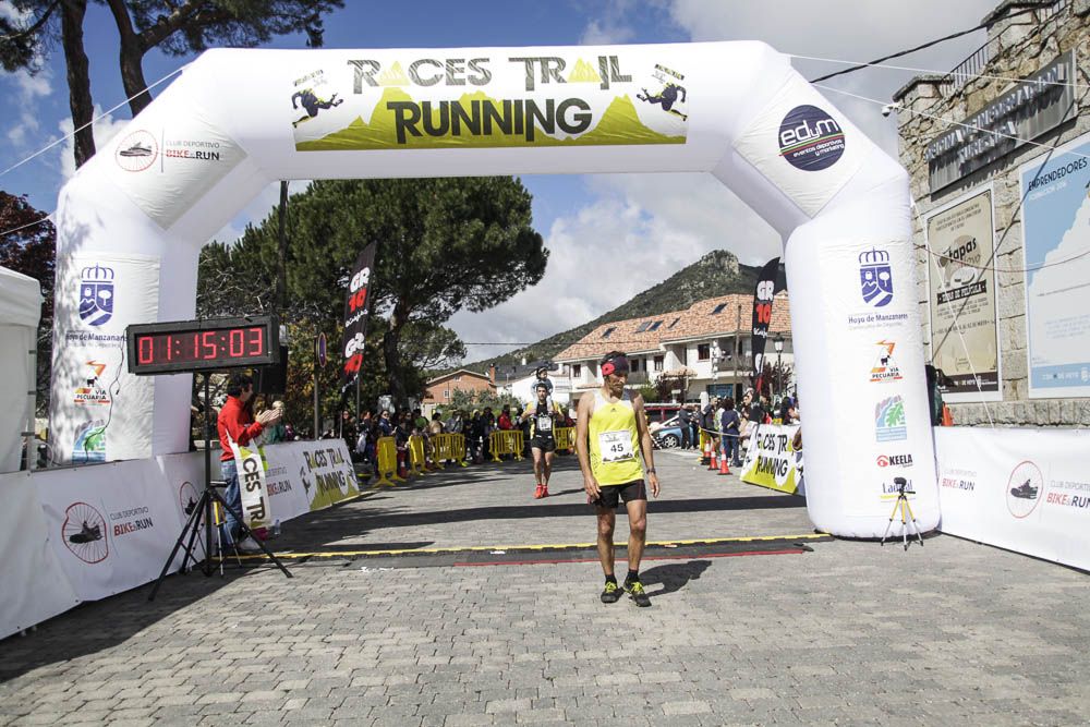 Races Trail Runing Hoyo de Manzanares 2016-2