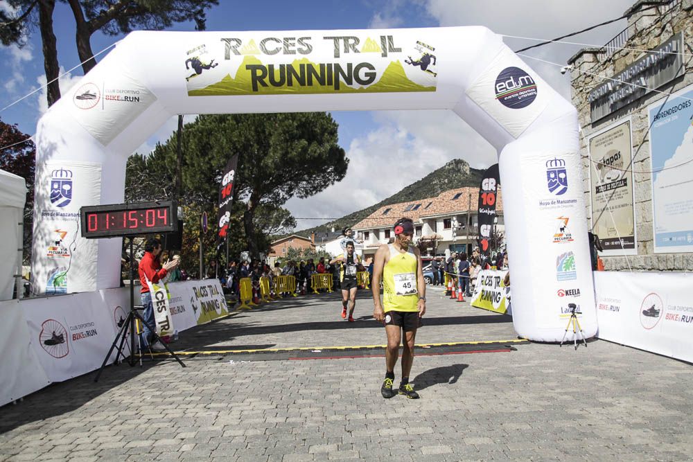 Races Trail Runing Hoyo de Manzanares 2016-2
