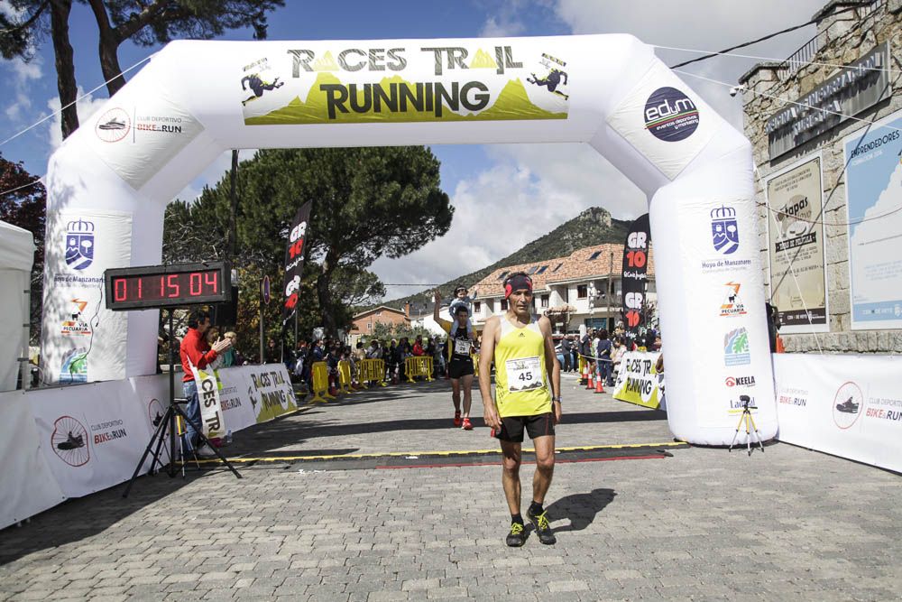 Races Trail Runing Hoyo de Manzanares 2016-2