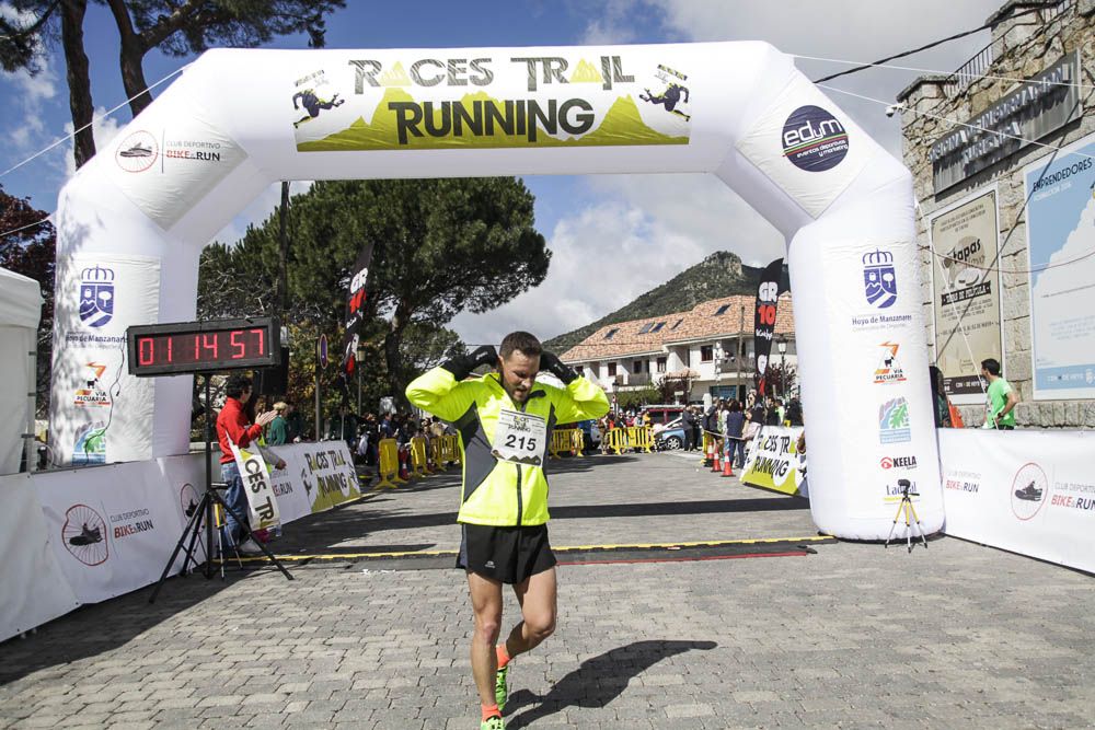Races Trail Runing Hoyo de Manzanares 2016-2