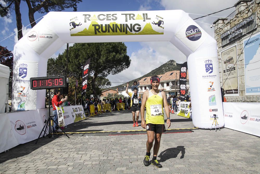 Races Trail Runing Hoyo de Manzanares 2016-2