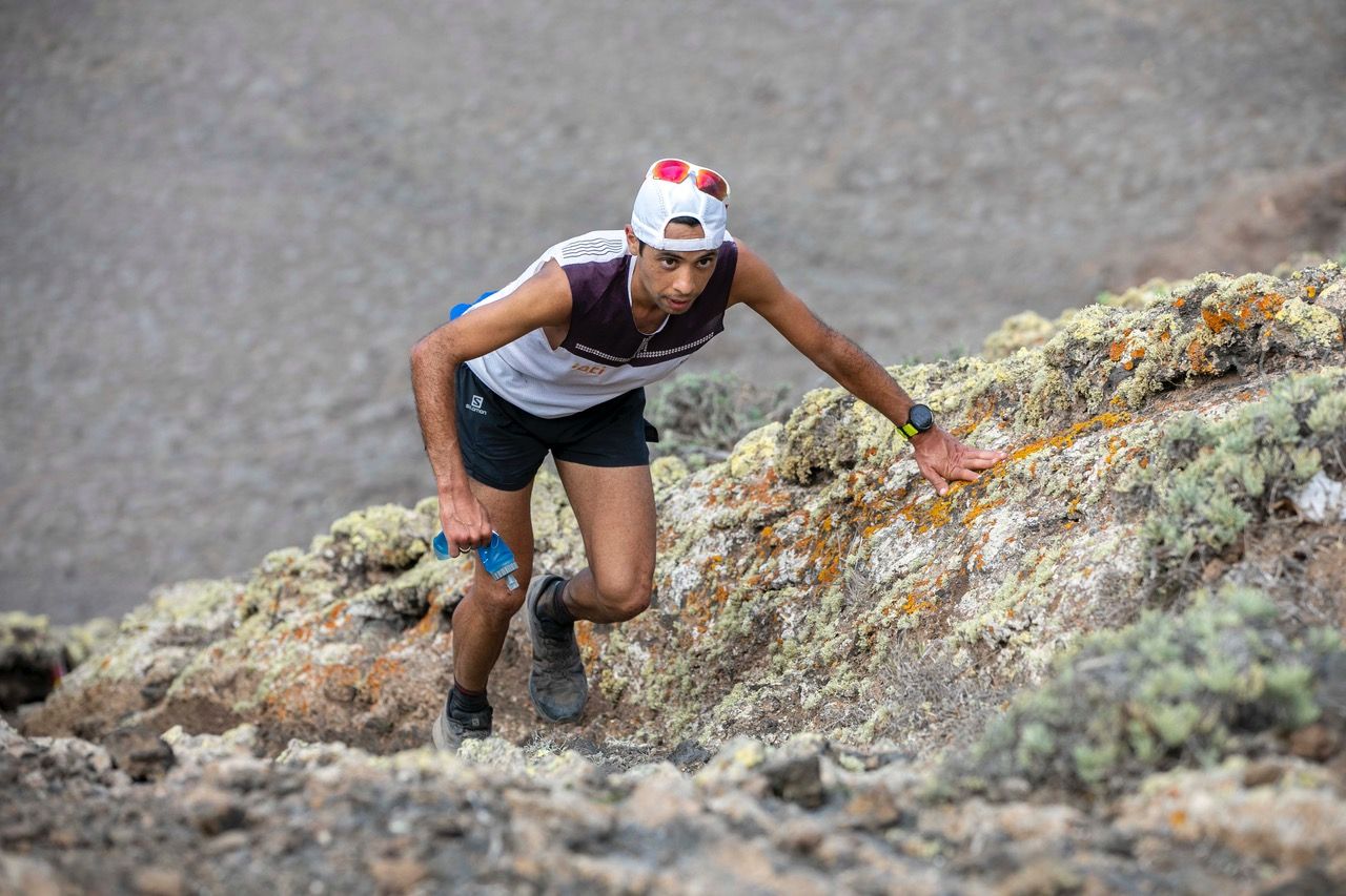 Cristofer Clemente en su última competición Haría Extreme 2019. Fotografía Carlos Díaz Recio