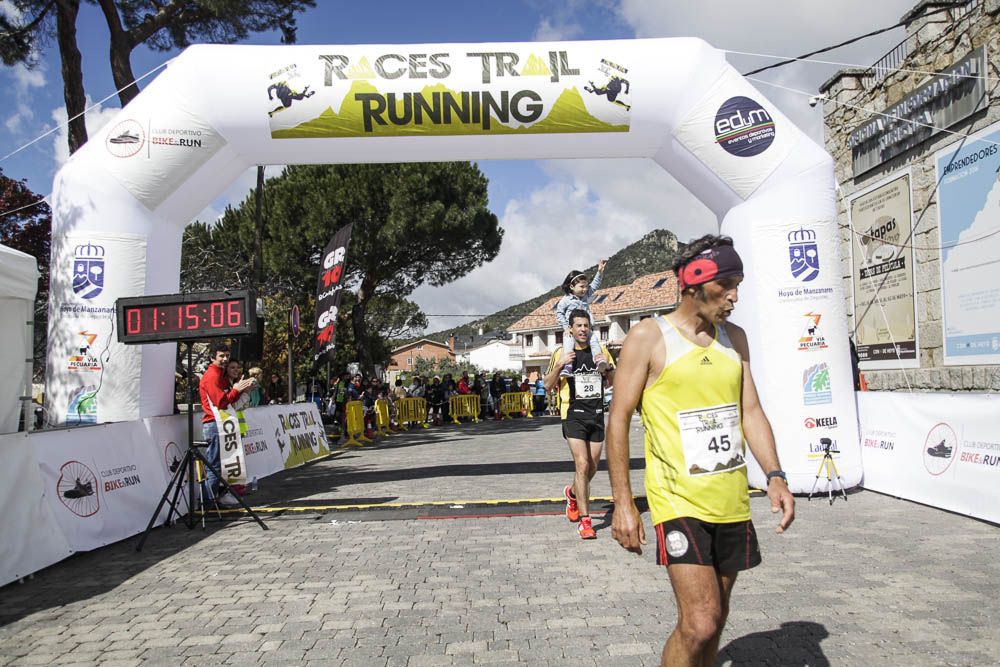 Races Trail Runing Hoyo de Manzanares 2016-2