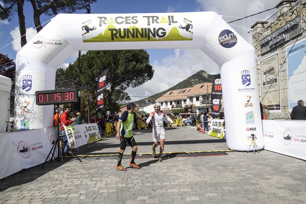 Races Trail Runing Hoyo de Manzanares 2016-2