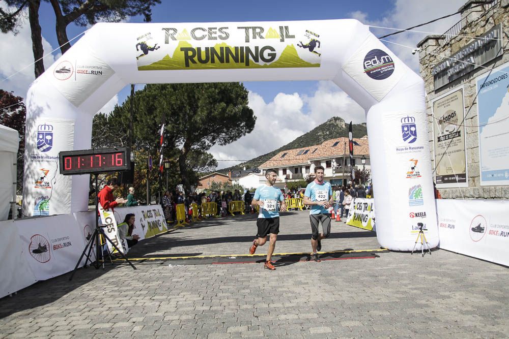 Races Trail Runing Hoyo de Manzanares 2016-2