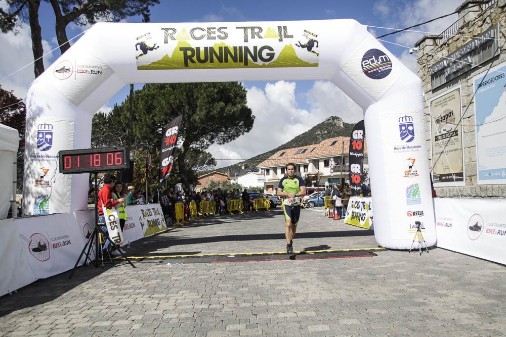 Races Trail Runing Hoyo de Manzanares 2016-2