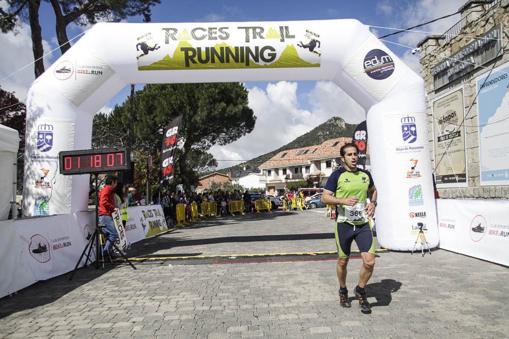 Races Trail Runing Hoyo de Manzanares 2016-2