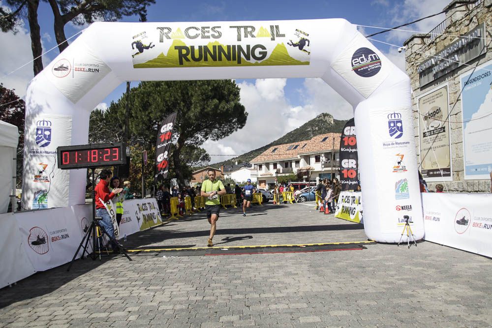 Races Trail Runing Hoyo de Manzanares 2016-2
