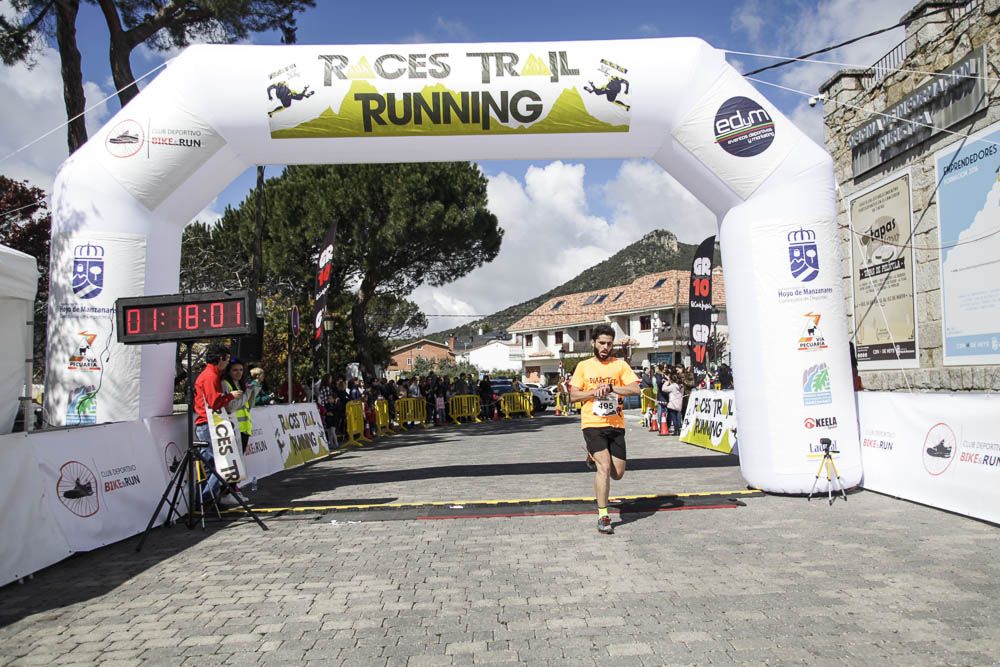 Races Trail Runing Hoyo de Manzanares 2016-2