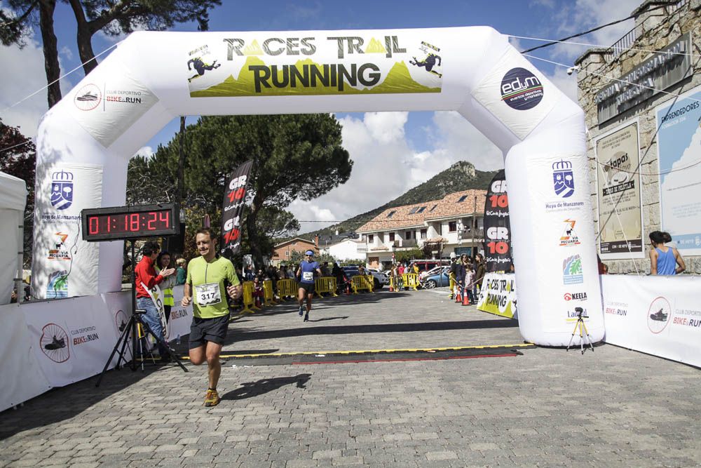 Races Trail Runing Hoyo de Manzanares 2016-2