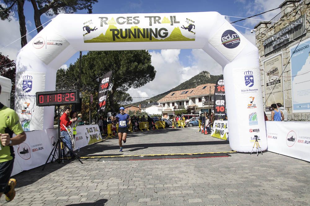 Races Trail Runing Hoyo de Manzanares 2016-2