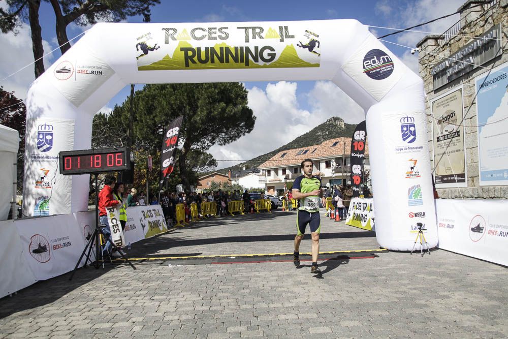 Races Trail Runing Hoyo de Manzanares 2016-2