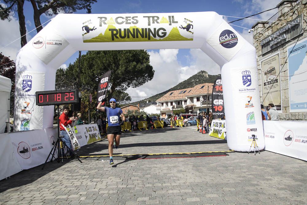 Races Trail Runing Hoyo de Manzanares 2016-2