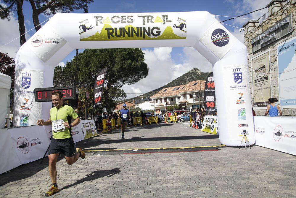 Races Trail Runing Hoyo de Manzanares 2016-2