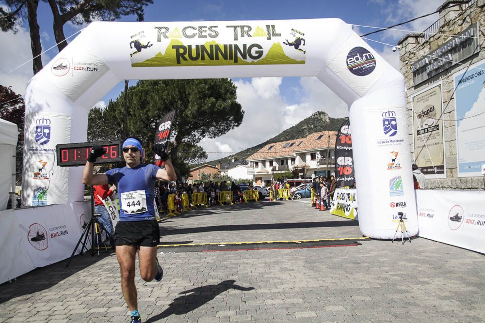 Races Trail Runing Hoyo de Manzanares 2016-2