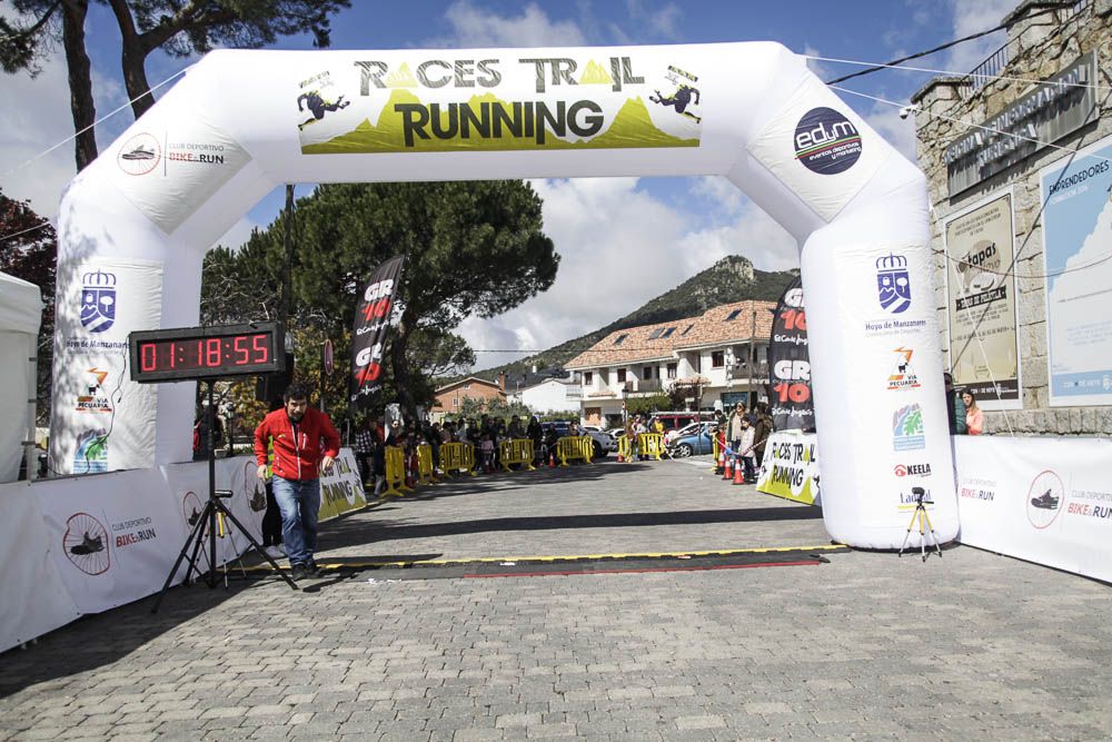 Races Trail Runing Hoyo de Manzanares 2016-2
