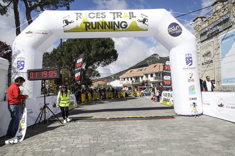 Races Trail Runing Hoyo de Manzanares 2016-2
