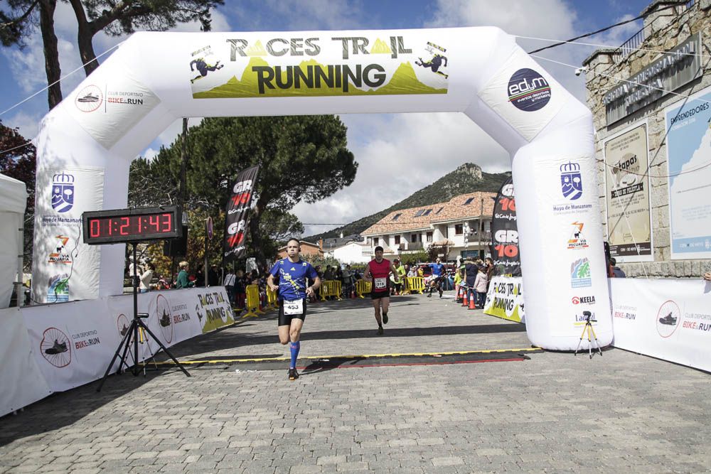 Races Trail Runing Hoyo de Manzanares 2016-2