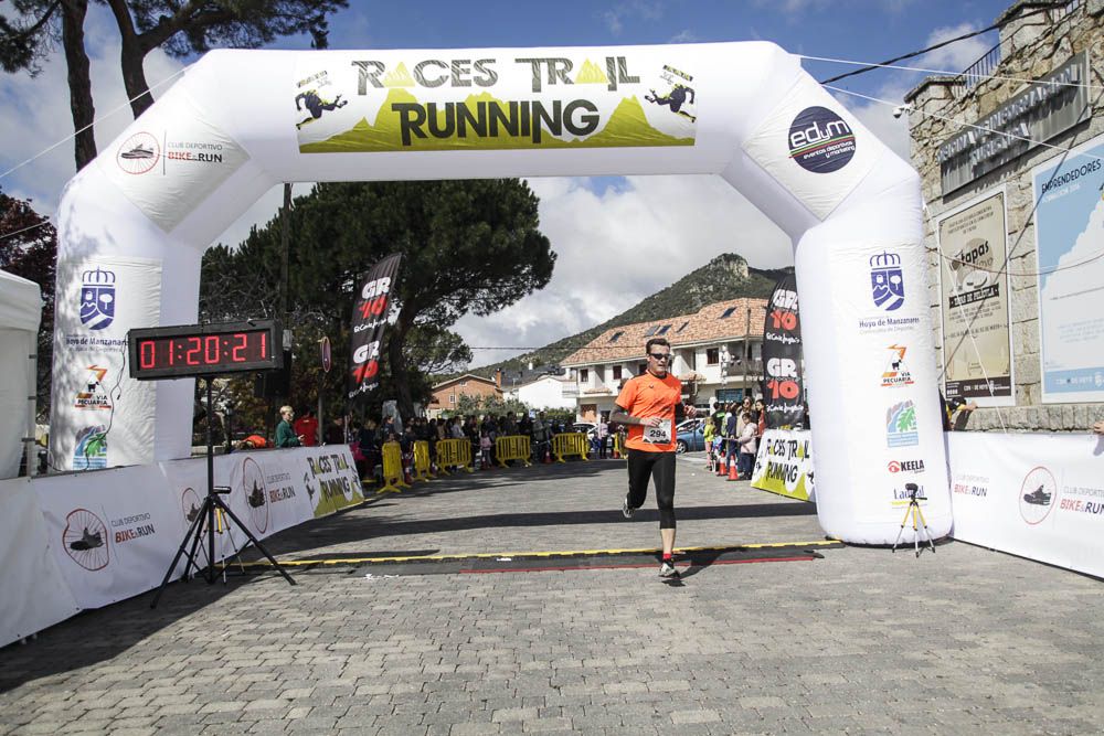 Races Trail Runing Hoyo de Manzanares 2016-2