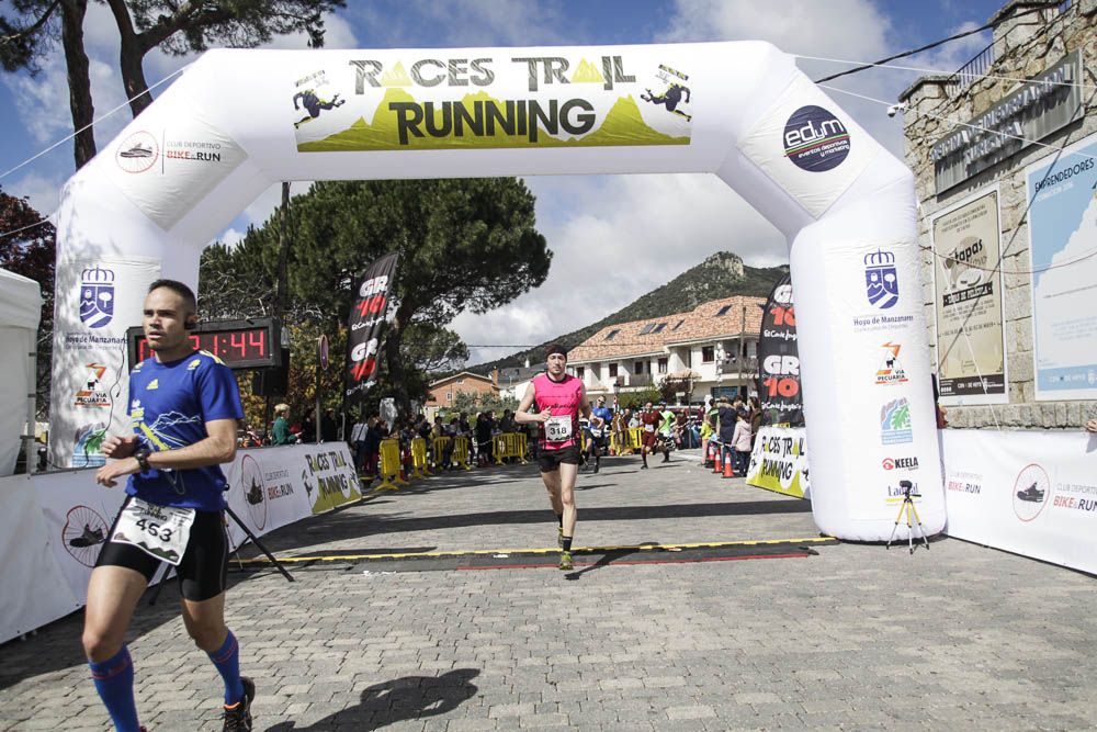 Races Trail Runing Hoyo de Manzanares 2016-2