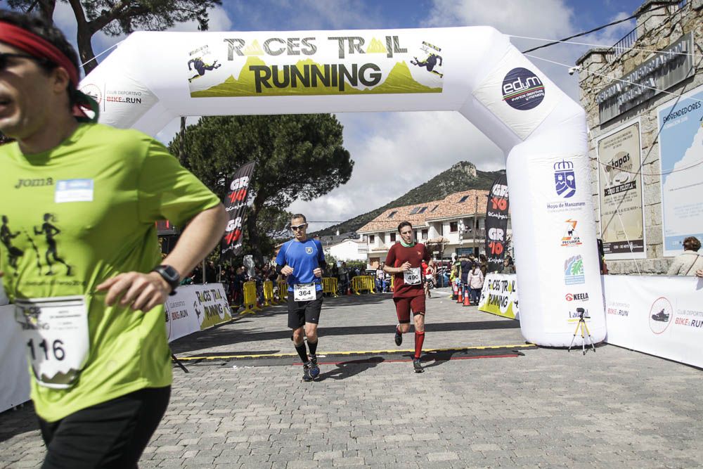 Races Trail Runing Hoyo de Manzanares 2016-2