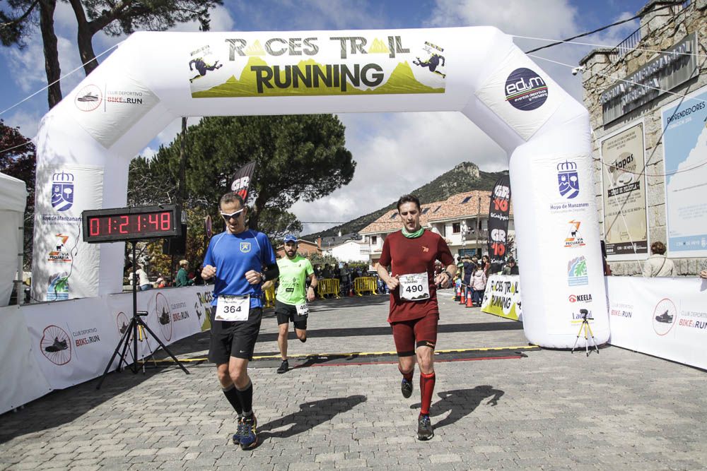 Races Trail Runing Hoyo de Manzanares 2016-2