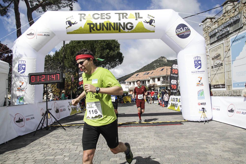 Races Trail Runing Hoyo de Manzanares 2016-2