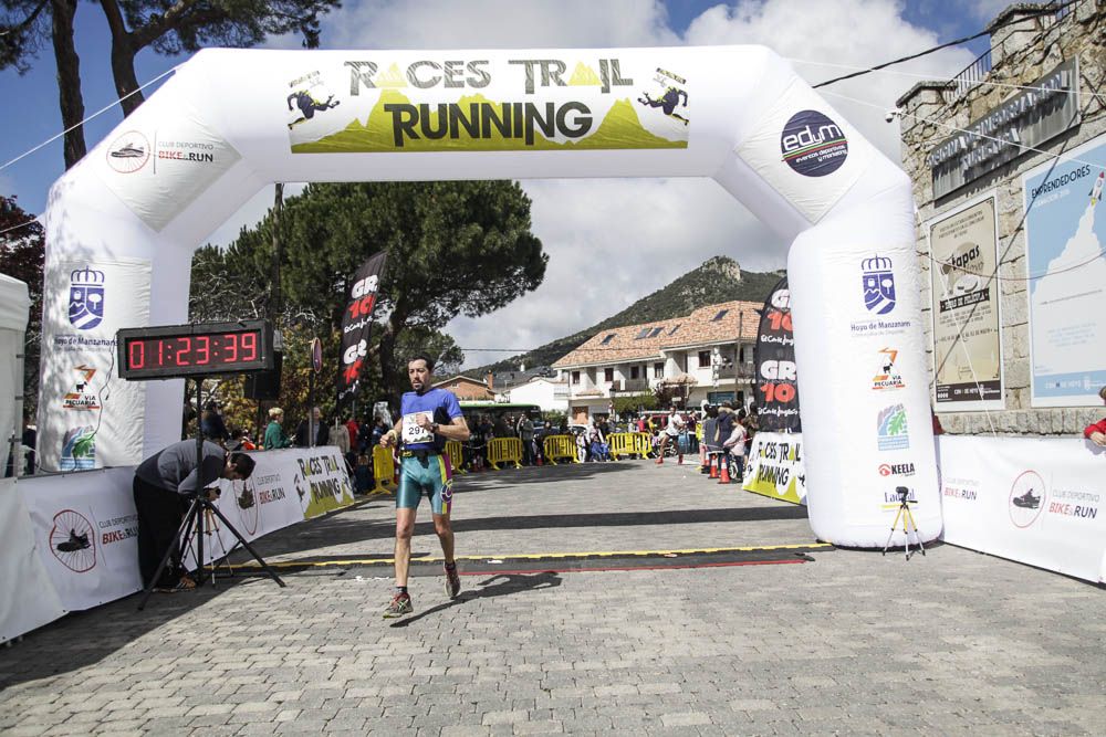 Races Trail Runing Hoyo de Manzanares 2016-2