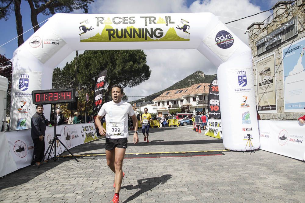 Races Trail Runing Hoyo de Manzanares 2016-2