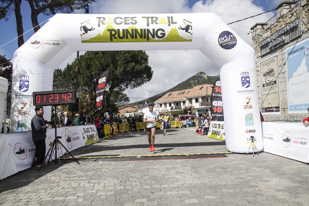 Races Trail Runing Hoyo de Manzanares 2016-2