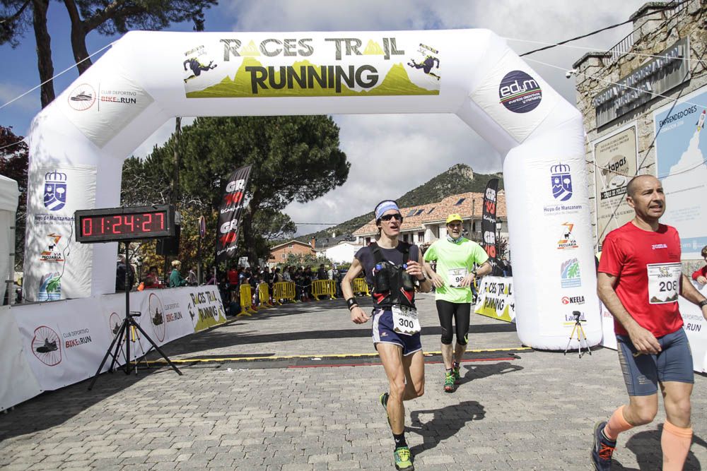 Races Trail Runing Hoyo de Manzanares 2016-2