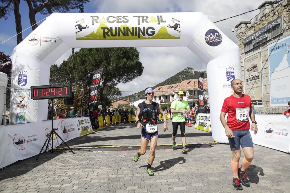 Races Trail Runing Hoyo de Manzanares 2016-2