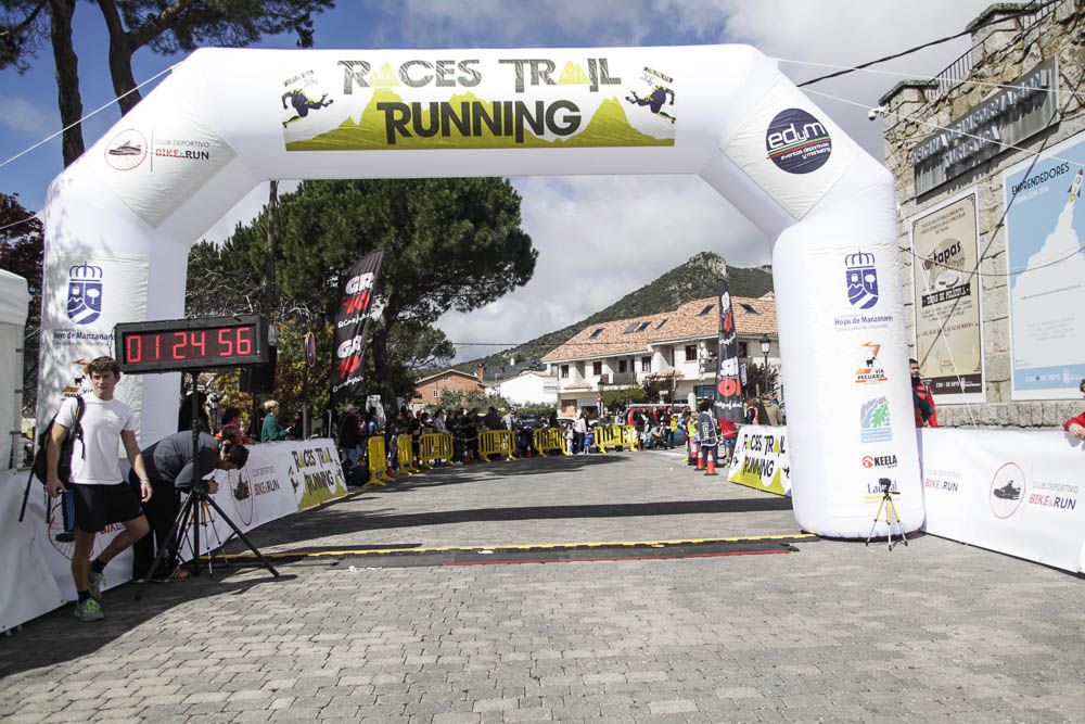 Races Trail Runing Hoyo de Manzanares 2016-2