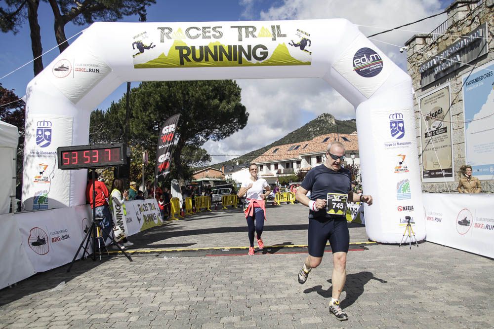 Races Trail Runing Hoyo de Manzanares 2016-2