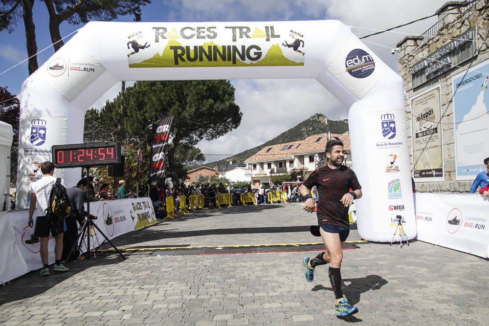 Races Trail Runing Hoyo de Manzanares 2016-2