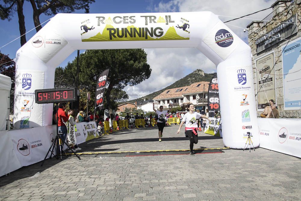 Races Trail Runing Hoyo de Manzanares 2016-2