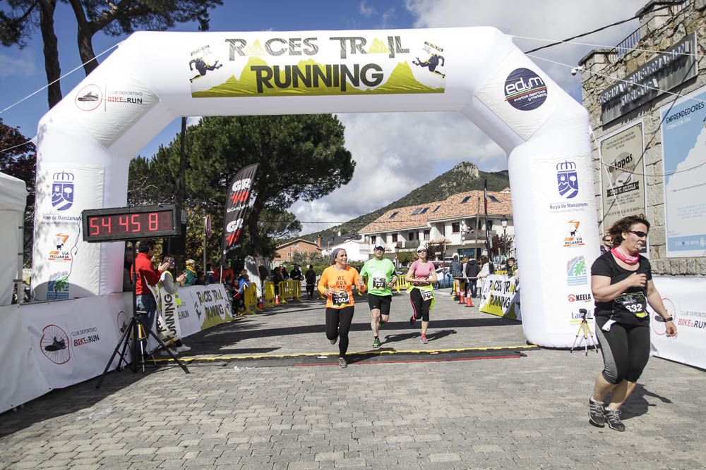 Races Trail Runing Hoyo de Manzanares 2016-2