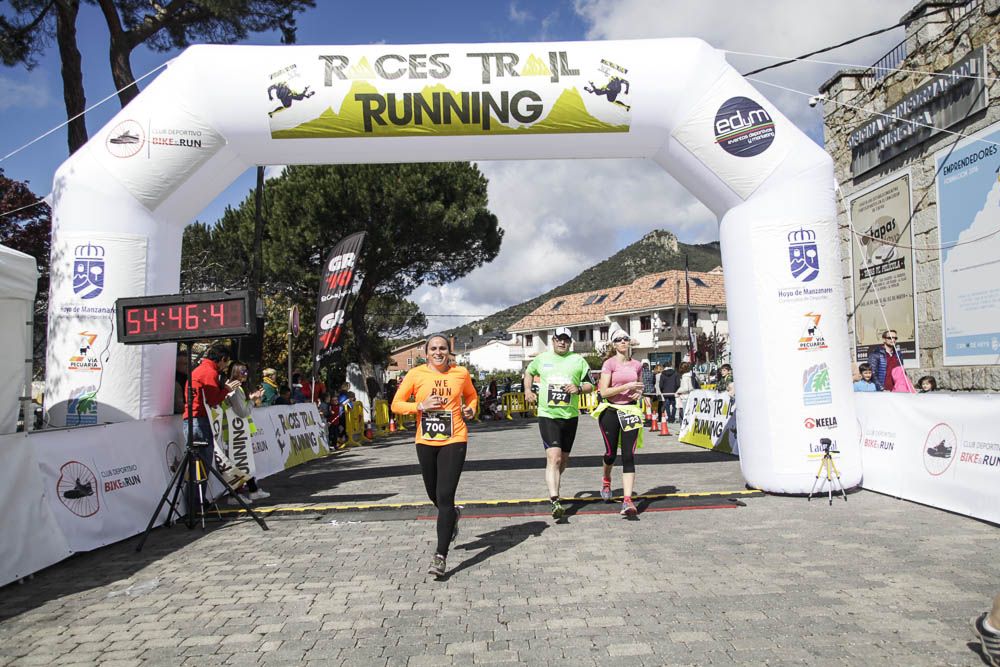 Races Trail Runing Hoyo de Manzanares 2016-2
