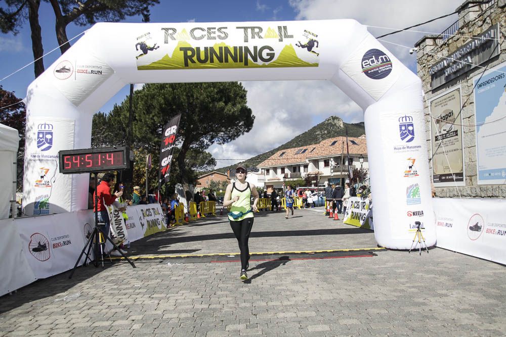 Races Trail Runing Hoyo de Manzanares 2016-2