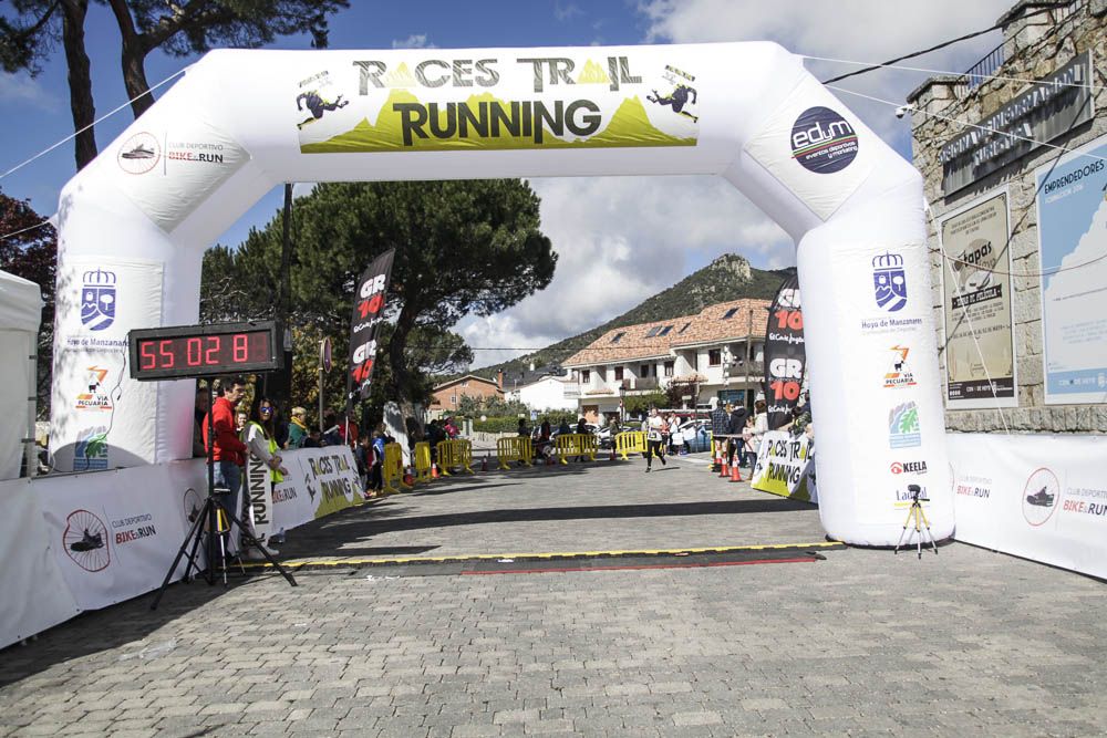 Races Trail Runing Hoyo de Manzanares 2016-2