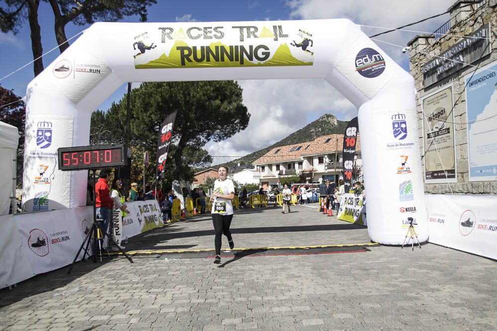 Races Trail Runing Hoyo de Manzanares 2016-2