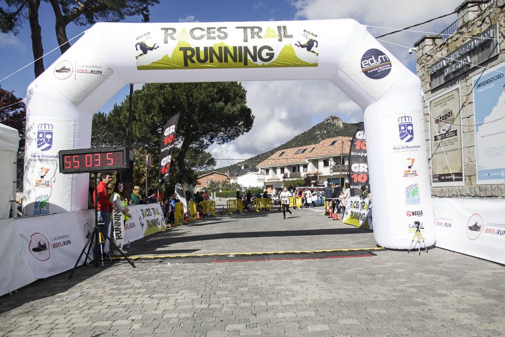 Races Trail Runing Hoyo de Manzanares 2016-2