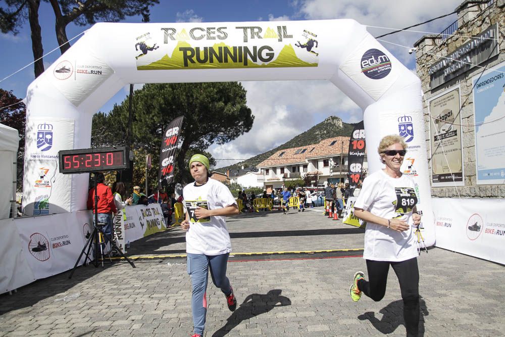 Races Trail Runing Hoyo de Manzanares 2016-2