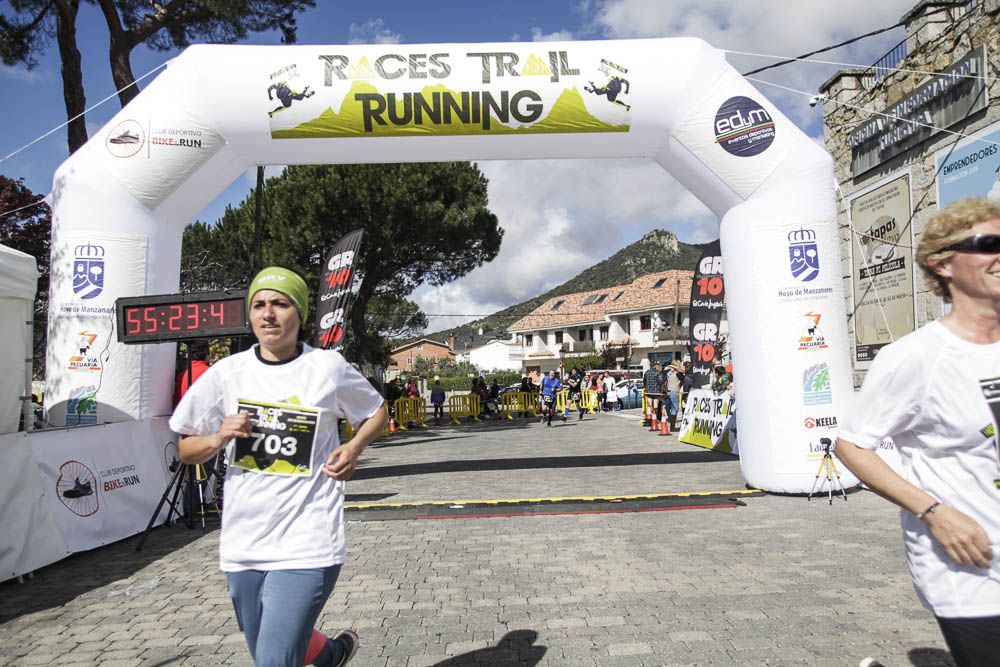 Races Trail Runing Hoyo de Manzanares 2016-2