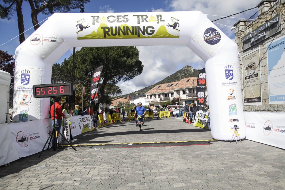 Races Trail Runing Hoyo de Manzanares 2016-2