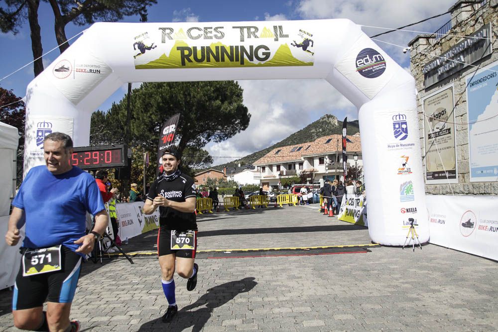 Races Trail Runing Hoyo de Manzanares 2016-2