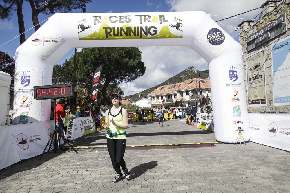 Races Trail Runing Hoyo de Manzanares 2016-2